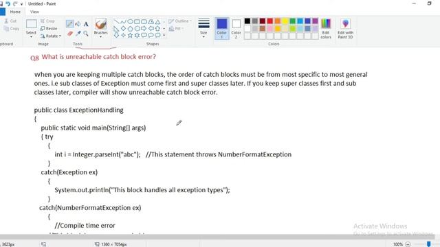 Exception Handling Interview questions and answers in Java | Hindi | [ Most Asked Question ] смотреть онлайн
