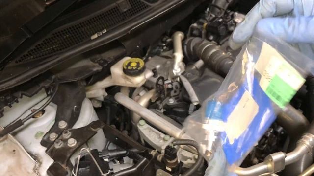 Nissan Qashqai exhaust gas pressure sensor full video 1.5 K9K (2014-2015) смотреть онлайн