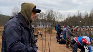 Драйв до последней секунды. Кубок форелевого хутора. Ловля прудовой форели.