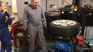 Одеваем резину Kinforest 265/45 R21