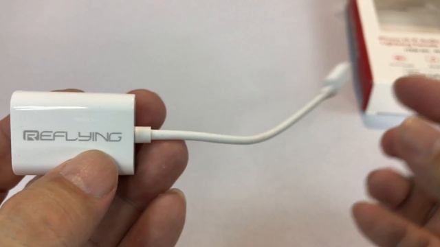 Lightning to 3.5mm Headphone Jack Adapter and Lightning Charging Port for iPhone review смотреть онлайн