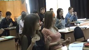 Физкультминутка в 11 А классе