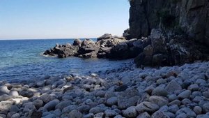 Страна Дания?остров Борнхольм? Балтийское море? лето 2017