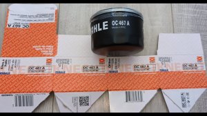 Распил масляного фильтра MAHLE OC467A (China)