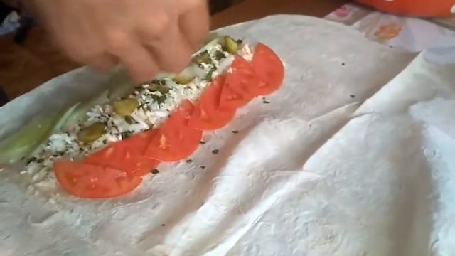 Обзор. "Домашняя шаурма". Как сделать шаурму дома? смотреть онлайн