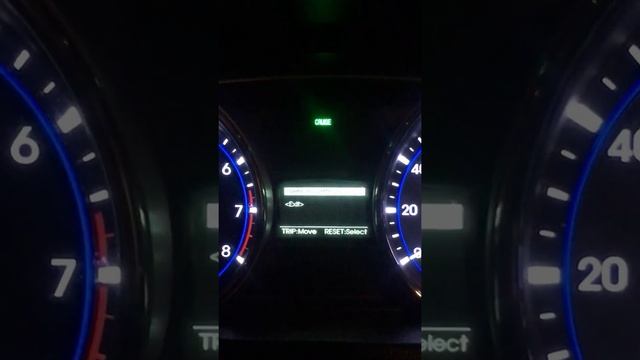 2013 Hyundai Sonata instrument cluster