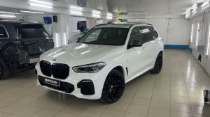 BMW X5 - комплексное бронирование зон риска кузова автомобиля