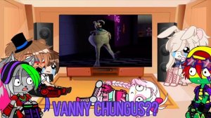 Security Breach Reacts to Glamrock Freddy Voice Impression | Gacha Club | FNaF