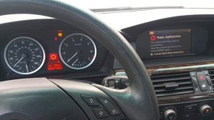BMW transmission fault