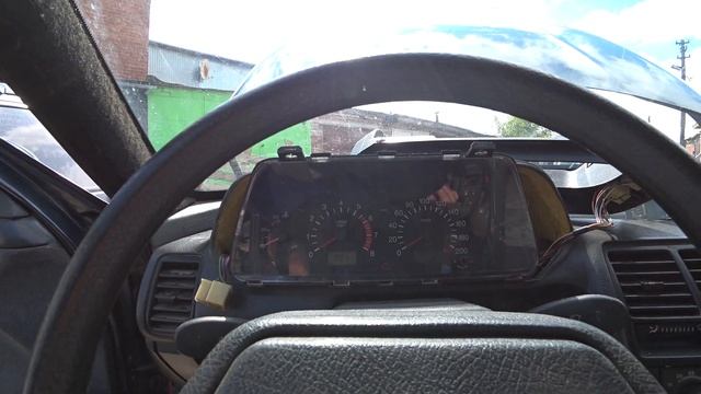 Как установить датчик температуры окружающей среды на ВАЗ 2110-2112 с панелью на 2 окна смотреть онлайн