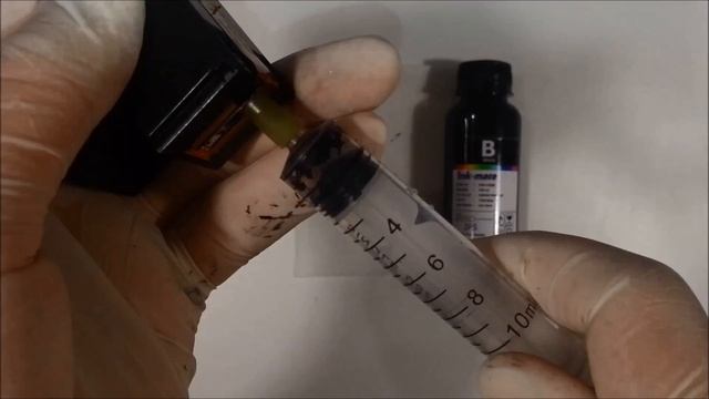 Заправка HP 650. Пошаговая инструкция. смотреть онлайн