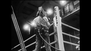 Советский Бокс. Бой против боксера левши