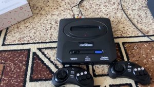 Обзор на ретро сега Sega  retro genesis игровая приставка сега мега драйв 2