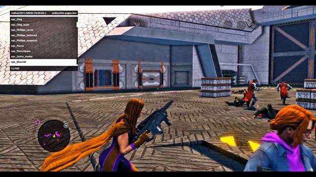 Saints Row 3 (Z Menu MOD)