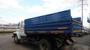 "Самосвал ГАЗ-САЗ-35071 (зерновоз) / dump truck grain carrier