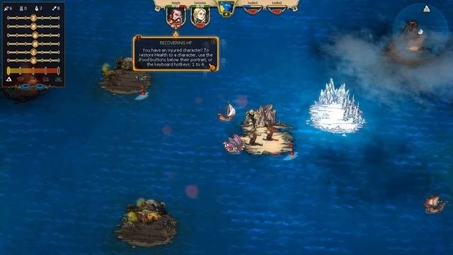Первый взгляд на симпатичную партийную, походовую RPG 