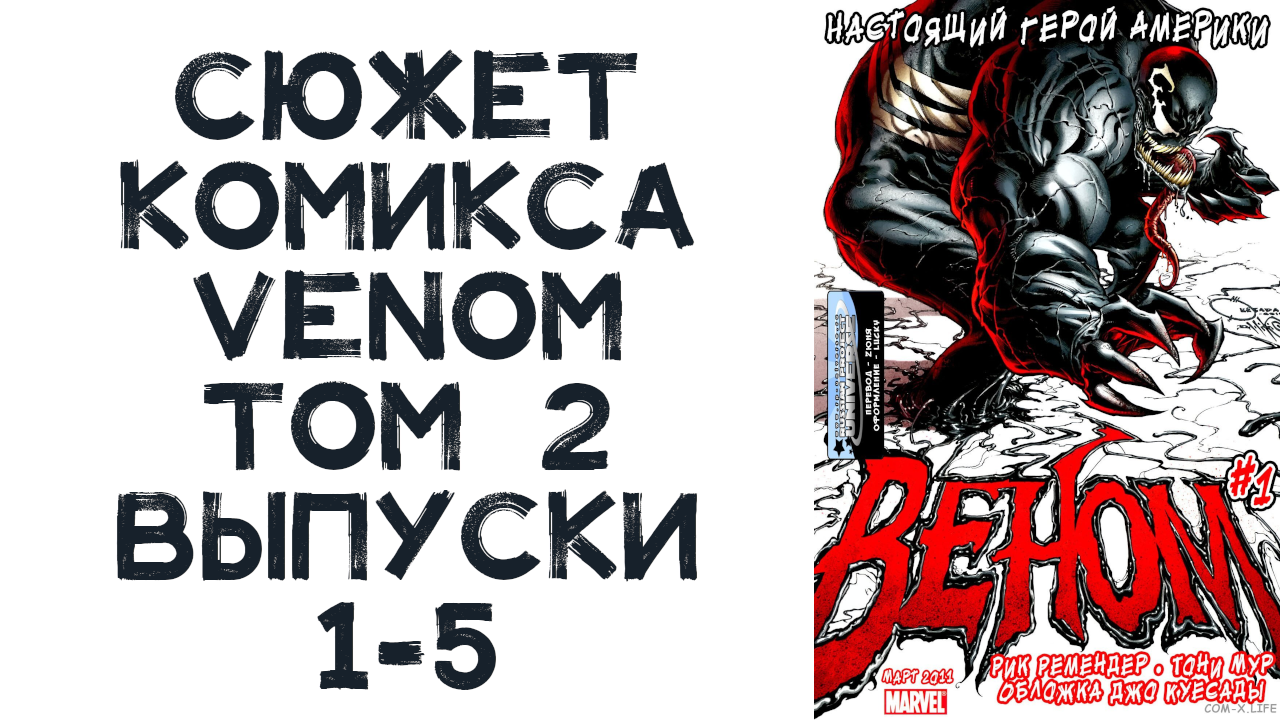 Сюжет комикса Веном том 2. Выпуски 1-5