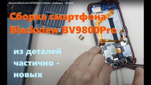 ФранкенBlackview BV9800pro (сборка - разборка - сборка)