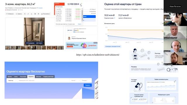 Итака - ЦИАН. Текущее состояние рынка недвижимости и опыт успешного внедрения мессенджеров (чатов)