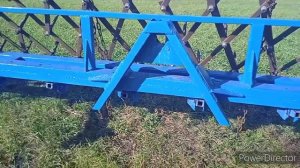 Самодельная навесная борона 8 штук из металолома.