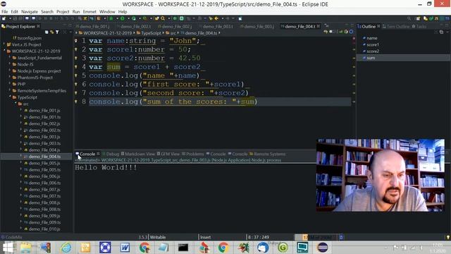 TypeScript Ders 1 - TypeScript Lesson 1