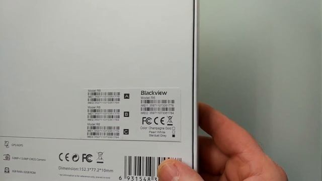 Unboxing Blackview R6 смотреть онлайн