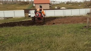 вспашка огорода