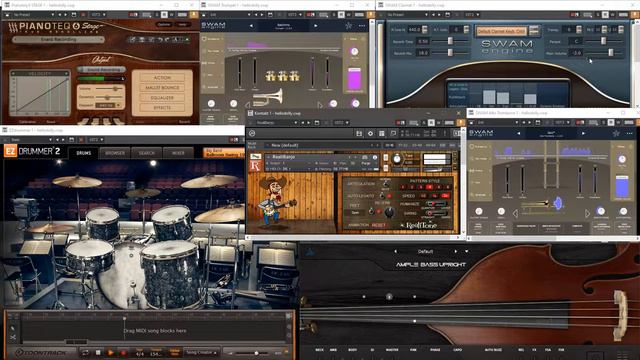 Hello Dolly (L. Armstrong) - SWAM VST version смотреть онлайн