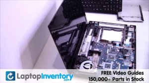 Lenovo N580 V580 Touchpad Installation Thinkpad Palmrest Disassemble Take Apart