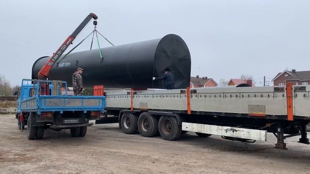 Погрузка пожарного резервуара смотреть онлайн