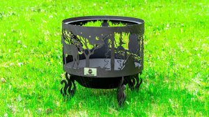 Обзор костровой чаши Ежик в тумане от компании Fire-House