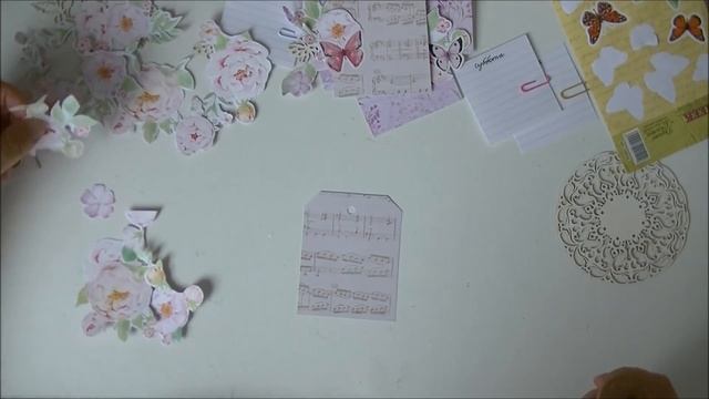 Scrap Kit Club: Пошаговый процесс создания доски для расписание уроков/moodboard смотреть онлайн