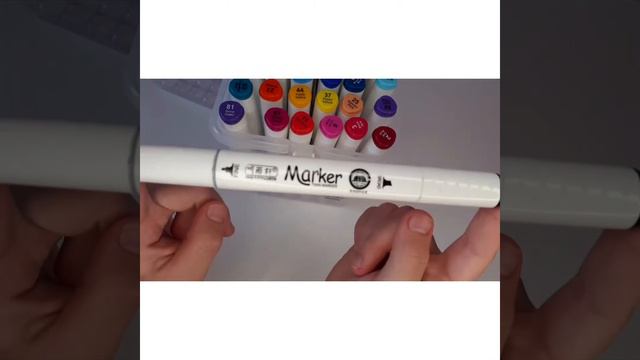 💖ОБЗОР НА МОИ МАРКЕРЫ💖 💕не распаковка💕 БУМАЖНАЯ ЛАВАНДА🌸🌾 смотреть онлайн