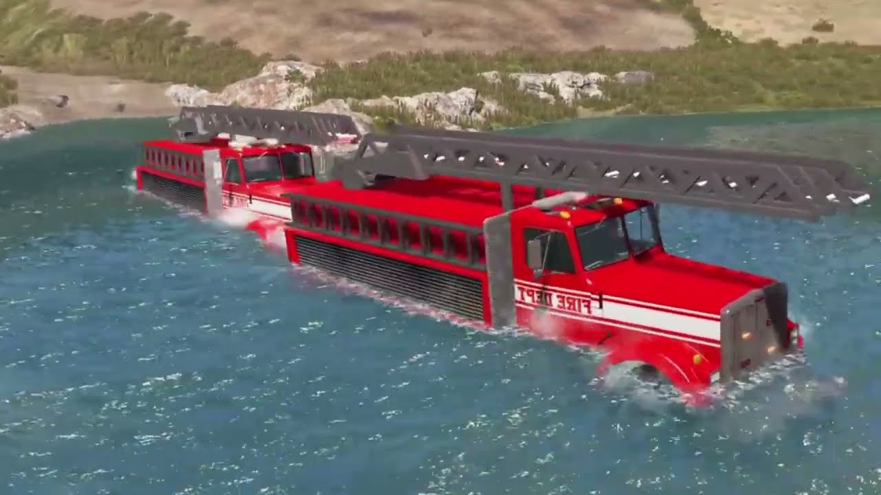 Грузовики против реки смотреть онлайн