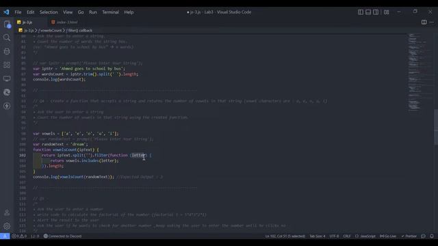 JavaScript Problem Solving | ITI Lab 3 (7 Problems)