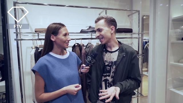 Yurchelos на открытии магазина Raschini (интервью Fashion TV)
