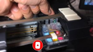 Epson TX300F самостоятельное обслуживание и ремонт принтер не печатет или печатает с полосами
