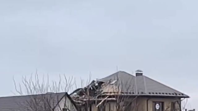 п.Разумное после обстрела.Белгородский пригород.