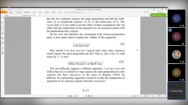 20200803: Илья Гущин о работе Дж. Рассел "Одна истинная логика?"