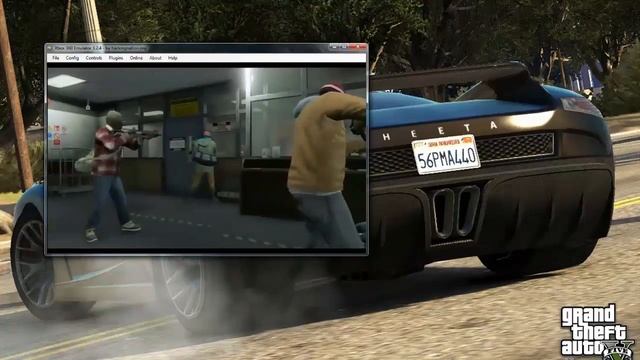 Xbox 360 Emulator for PC - How to play Xbox 360 games on PC - GTA 5 Gameplay