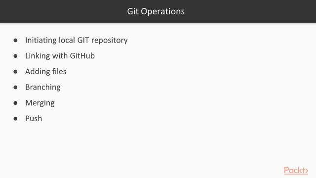 Professional DevOps : Software Configuration Management Tools (Git) | packtpub.com смотреть онлайн