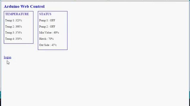 Arduino Web Control смотреть онлайн