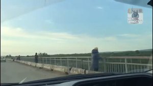 Рыбалка с моста. Уссурийск