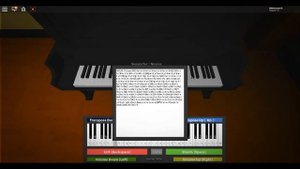 Roblox Piano || Nowhere To Run - Freddy Fazbear's Pizzeria Simulator (True Ending)