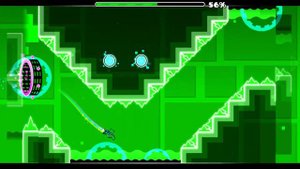 Прохождение Geometry Dash на 3 монеты.Clubstep