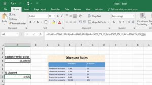 MS Excel Building Business Application 009 Setting Up The Rules Table