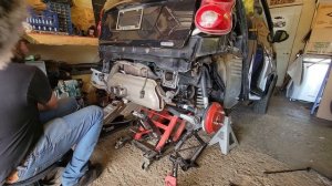 2009 Smart Fortwo Brabus intro and engine removal