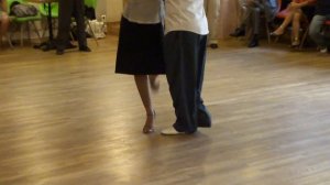 Roxana Suarez & Sebastian Achaval ~~~ Tango salon. Workshop.