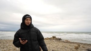 Черное море зимой, Джубга в декабре, Краснодарский край