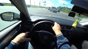 2015 SKODA OCTAVIA 1.6 DSG Тест драйв от первого лица